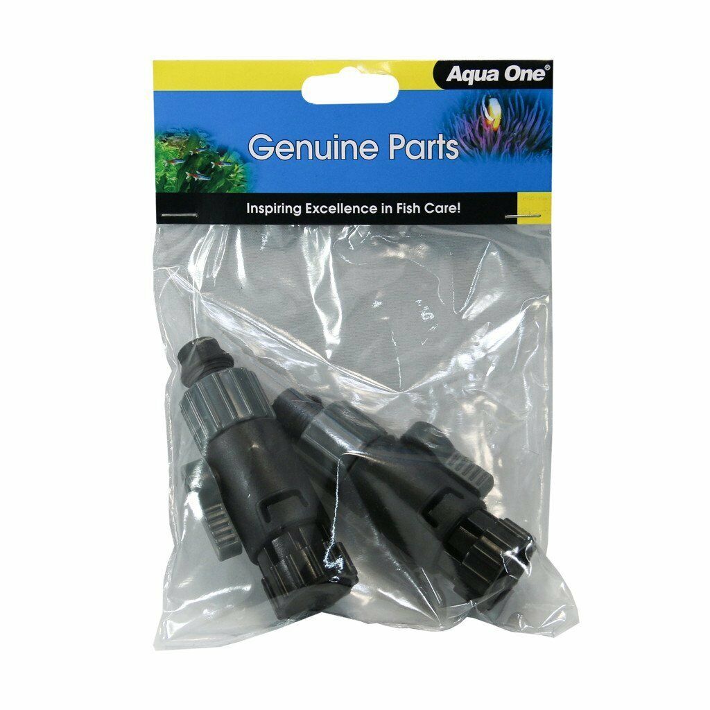 Aqua One Tap Set 10763N Hose Tap Inlet/Outlet 16mm For Aquis 1000 1200 Filter