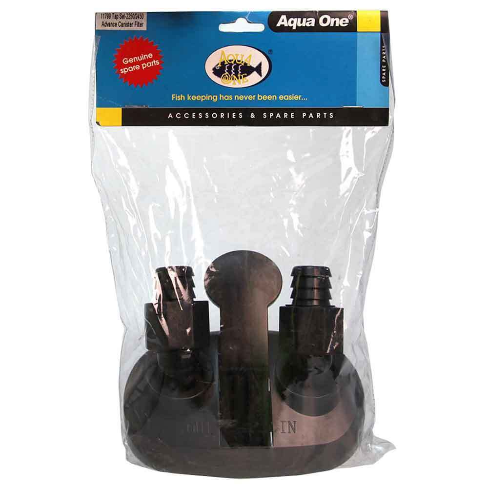 Aqua One 11799 Tap Set Inlet/Outlet Nautilus 2700/2700UVC Aquis Silver 2250/2450UVC