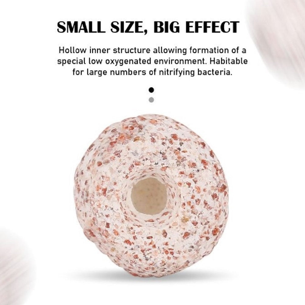 Sunsun 500g Hollow Quartz Balls Media Aquarium Fish Tank Pond Filter