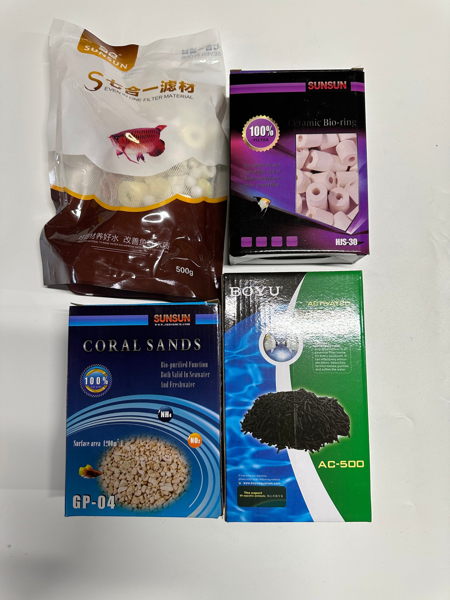 Bundle Sale Aquarium Filter Biological Media Fish Tank Pond