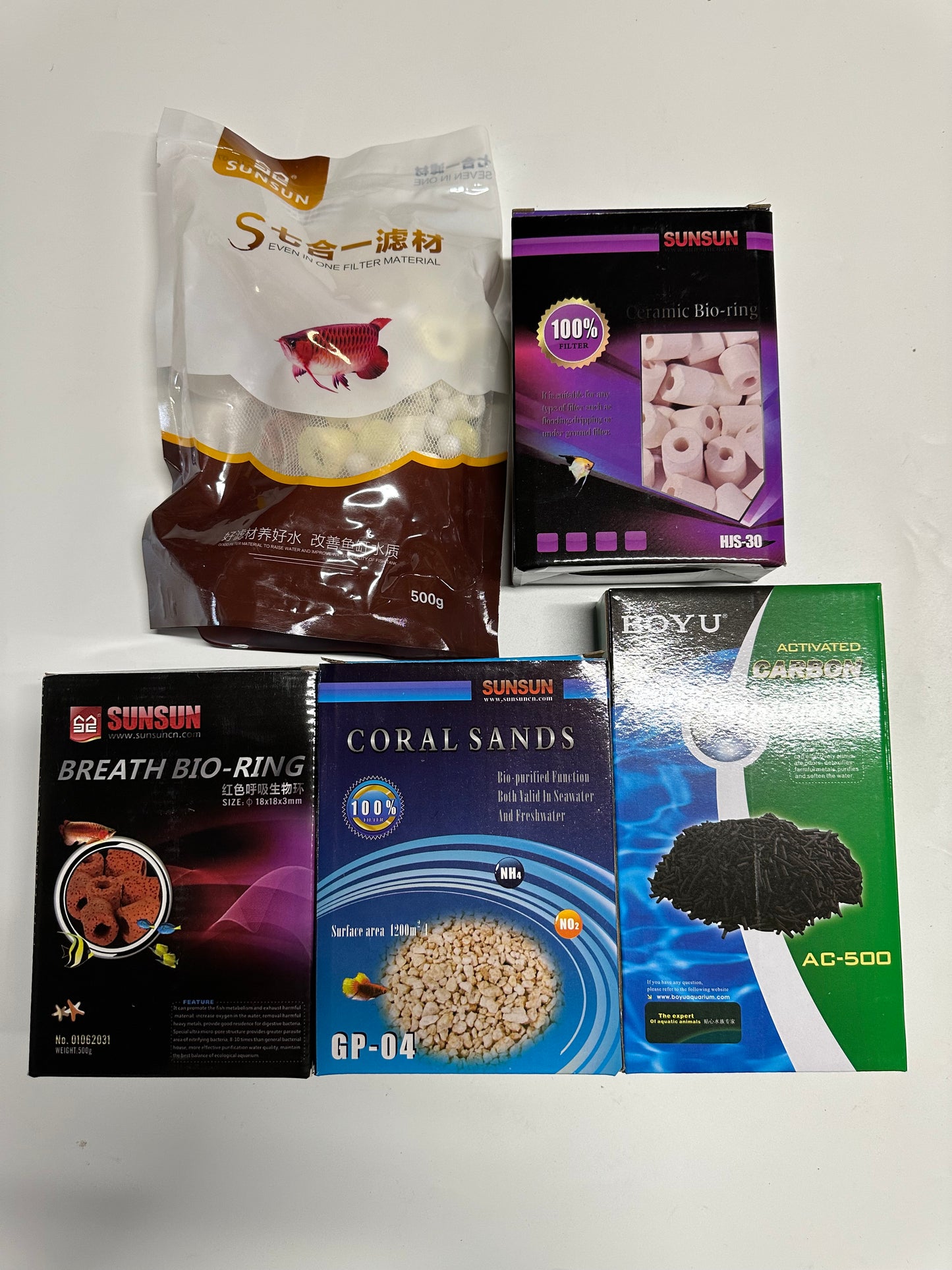 Bundle Sale Aquarium Filter Biological Media Fish Tank Pond