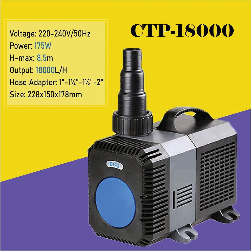 SUNSUN (Grech) CTP Submersible 18000~20000L/H Water Pump Aquarium Marine Fish Tank Fountain Pond