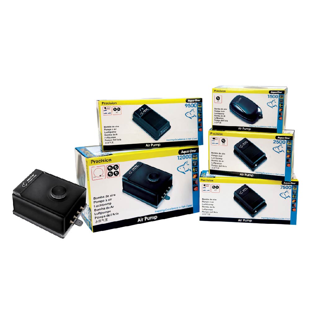 Aqua One Precision Air Pump 1500, 2500, 7500, 9500, 12000