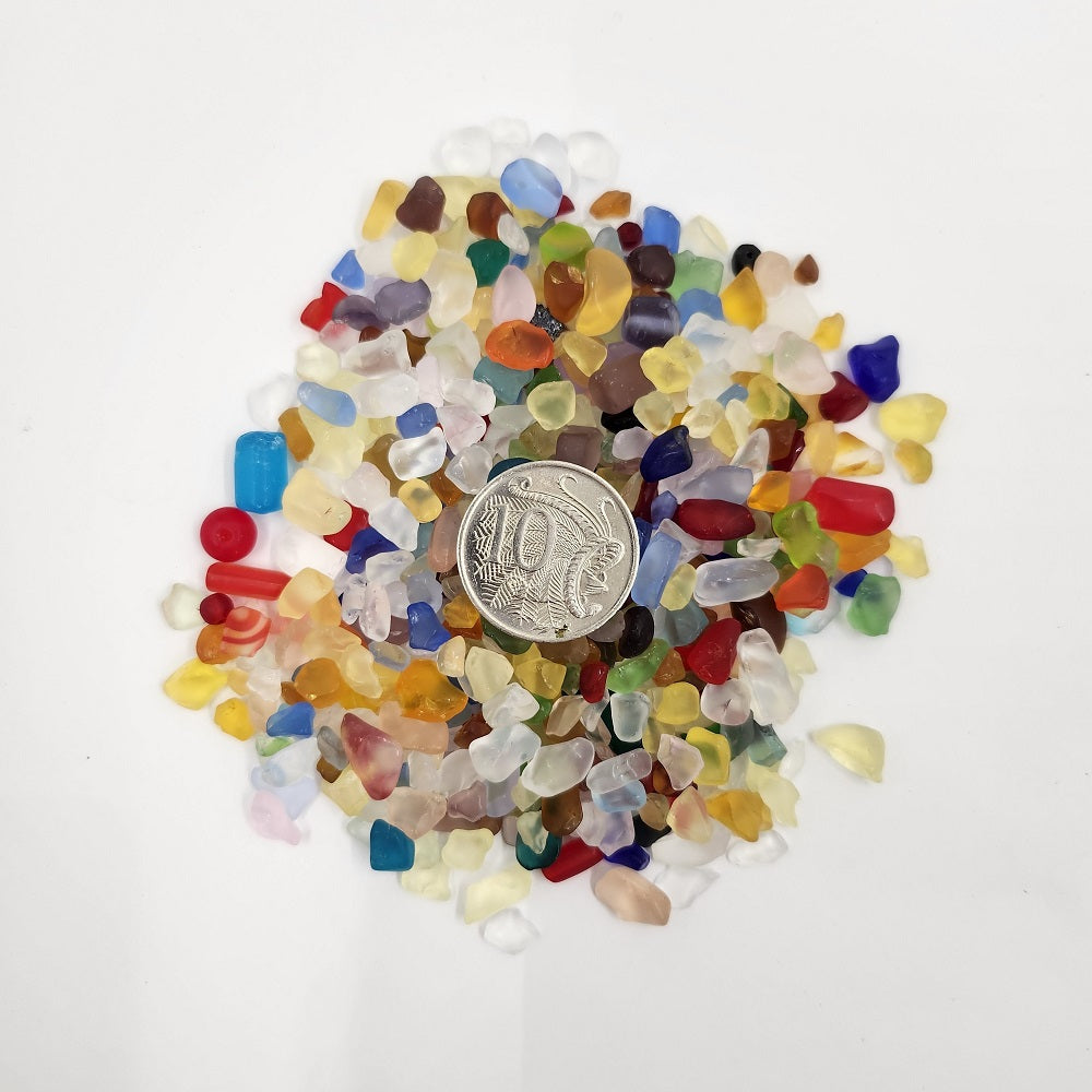 Multi-colour Crystal Stone 4-8mm Aquarium Decorative Gravel Pebbles Stones Fish Tank Aquascape Terrarium