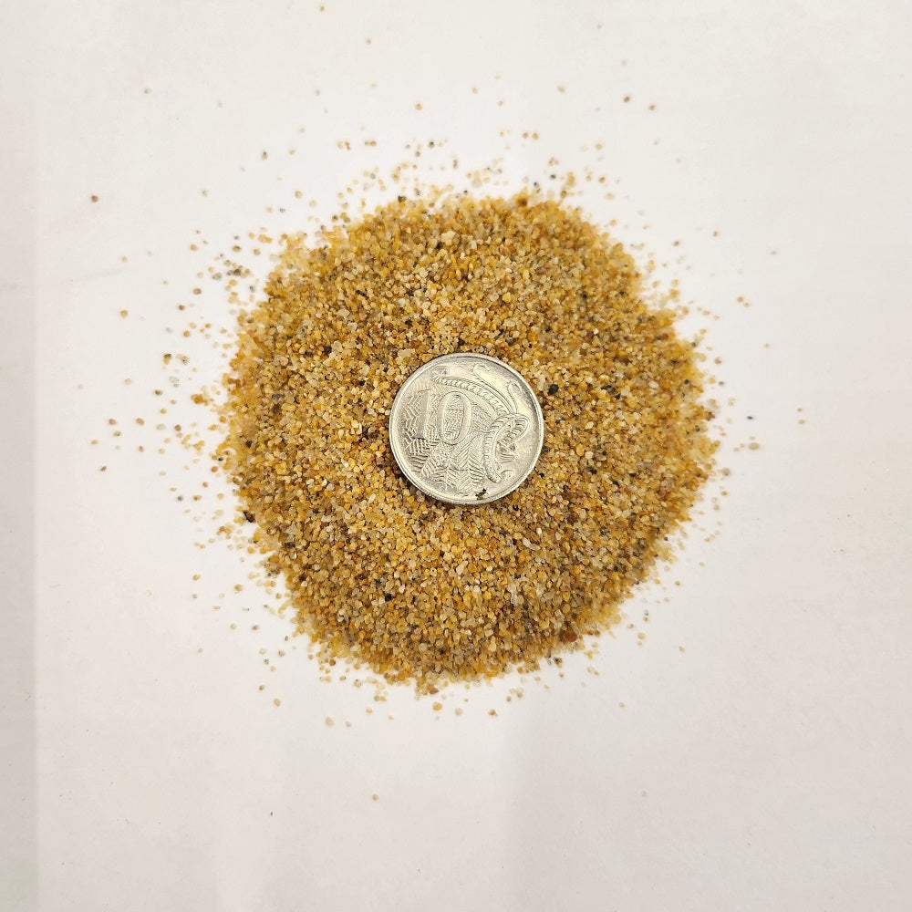 Golden Quatz Sand 20-40um Aquarium Decorative Gravel Pebbles Stones Sand Fish Tank Aquascape Terrarium