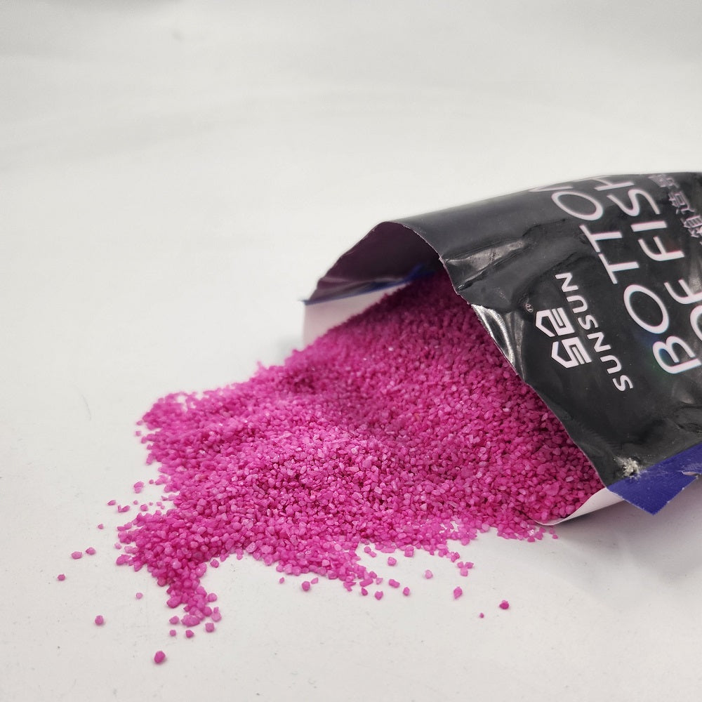 Pink Quatz Sand 20-40um Aquarium Decorative Gravel Pebbles Stones Fish Tank Aquascape Terrarium