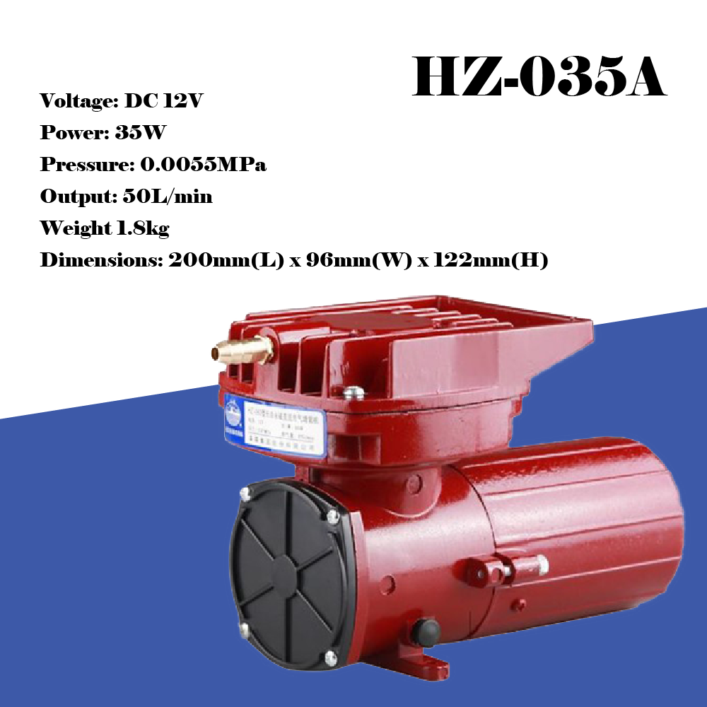 SUNSUN HZ Series 12V DC Air Pump Aquarium Fish Tank Pond Oxygen Compressor