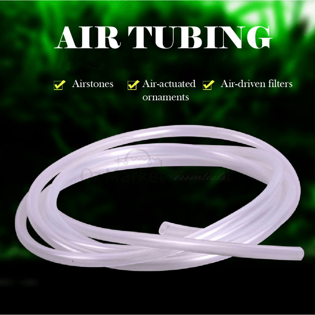 100M 4Mm Aquarium Fish Tank Soft Silicone Air Hose Tubing For Pump & Valves