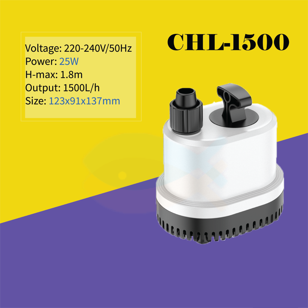 SUNSUN (Grech) CHL-1000L/H-4500L/H Aquarium Submersible Water Pump Fish Tank Fountain Pond