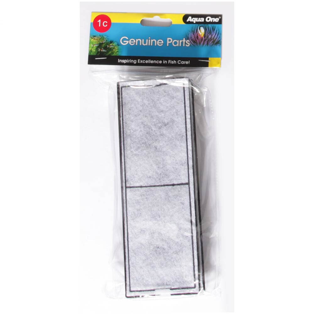 Aqua One 25001C Aquarium Fish Tank Carbon Cartridge 1C 2pk AquaStyle 120/380