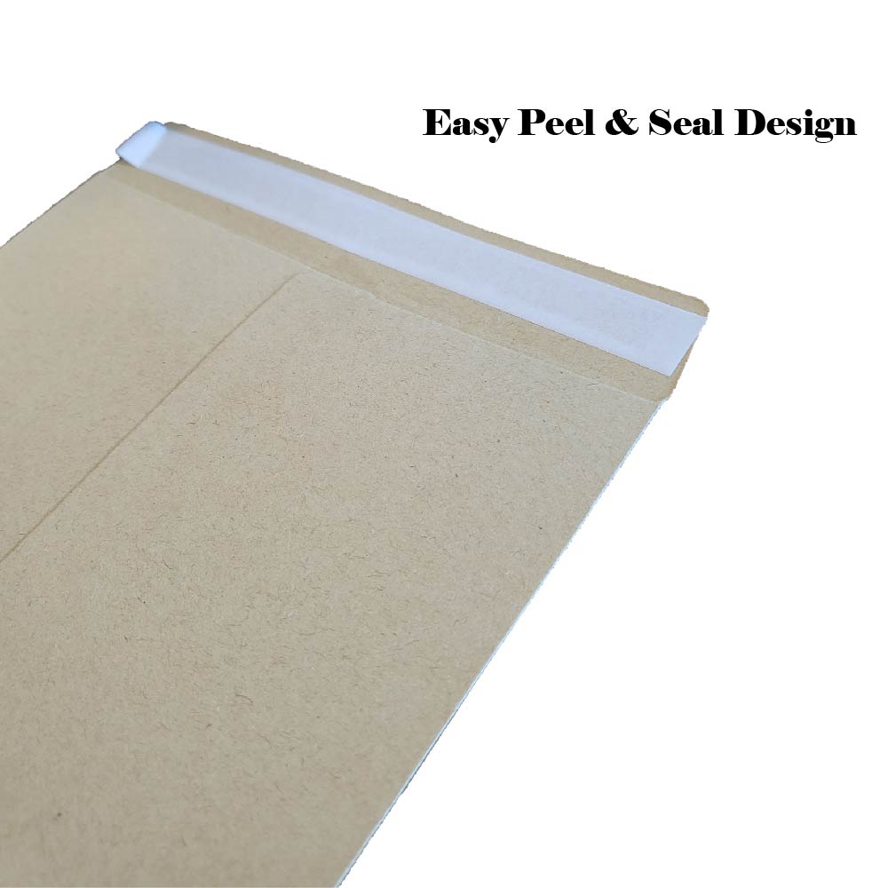 Kraft Envelopes Brown Peel & Seal Mailer Business Letter Envelope