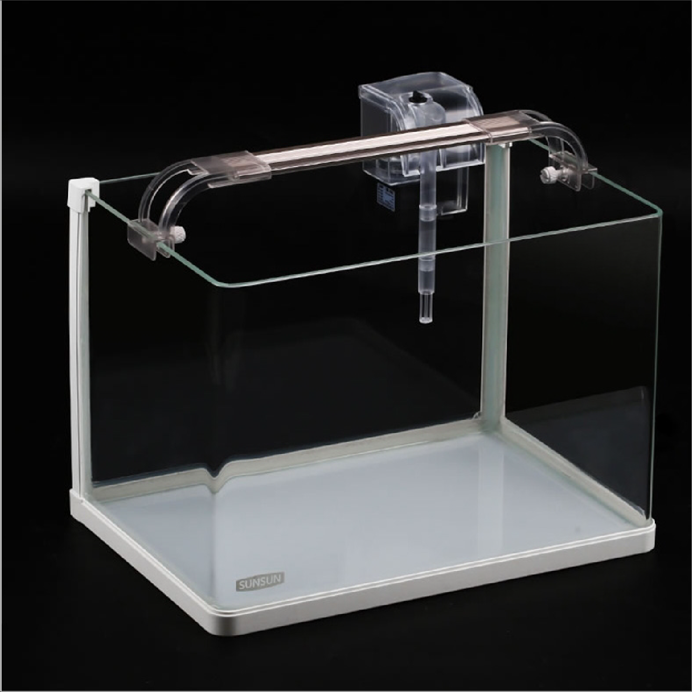SUNSUN HRK-500 31L Open top Curved Front View Aquarium Fish Tank Complete Set