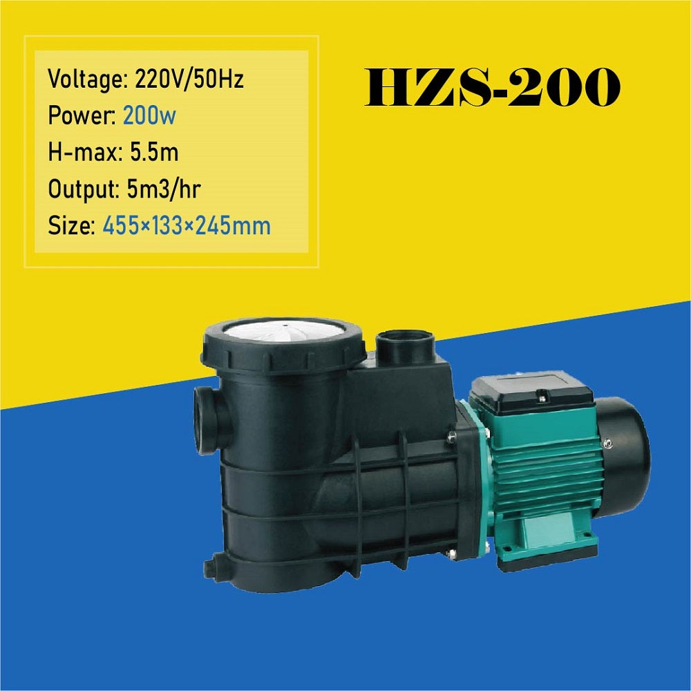 SUNSUN 200W-750W HZS Series Self-circulation Water Pump 5000L/H-14500L/H for Pond Swimming Pool Rainwater Tank