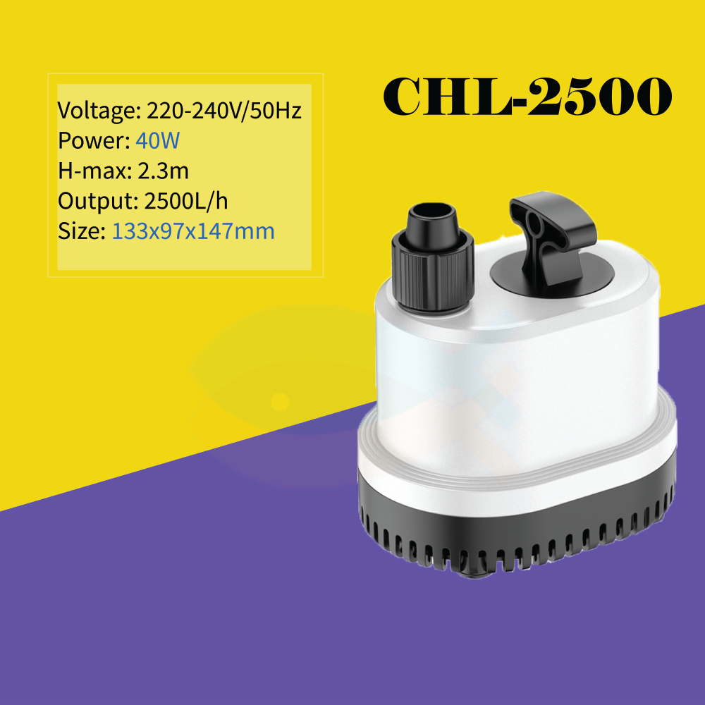SUNSUN (Grech) CHL-1000L/H-4500L/H Aquarium Submersible Water Pump Fish Tank Fountain Pond