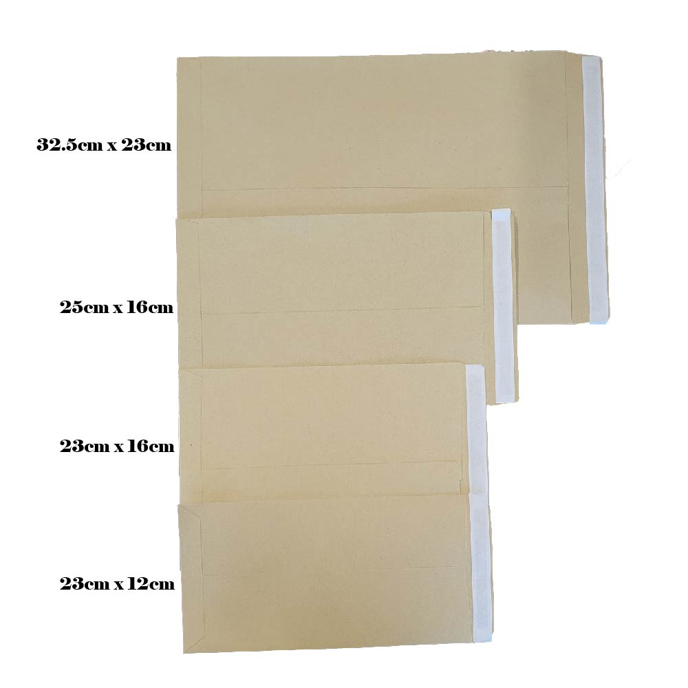 Kraft Envelopes Brown Peel & Seal Mailer Business Letter Envelope