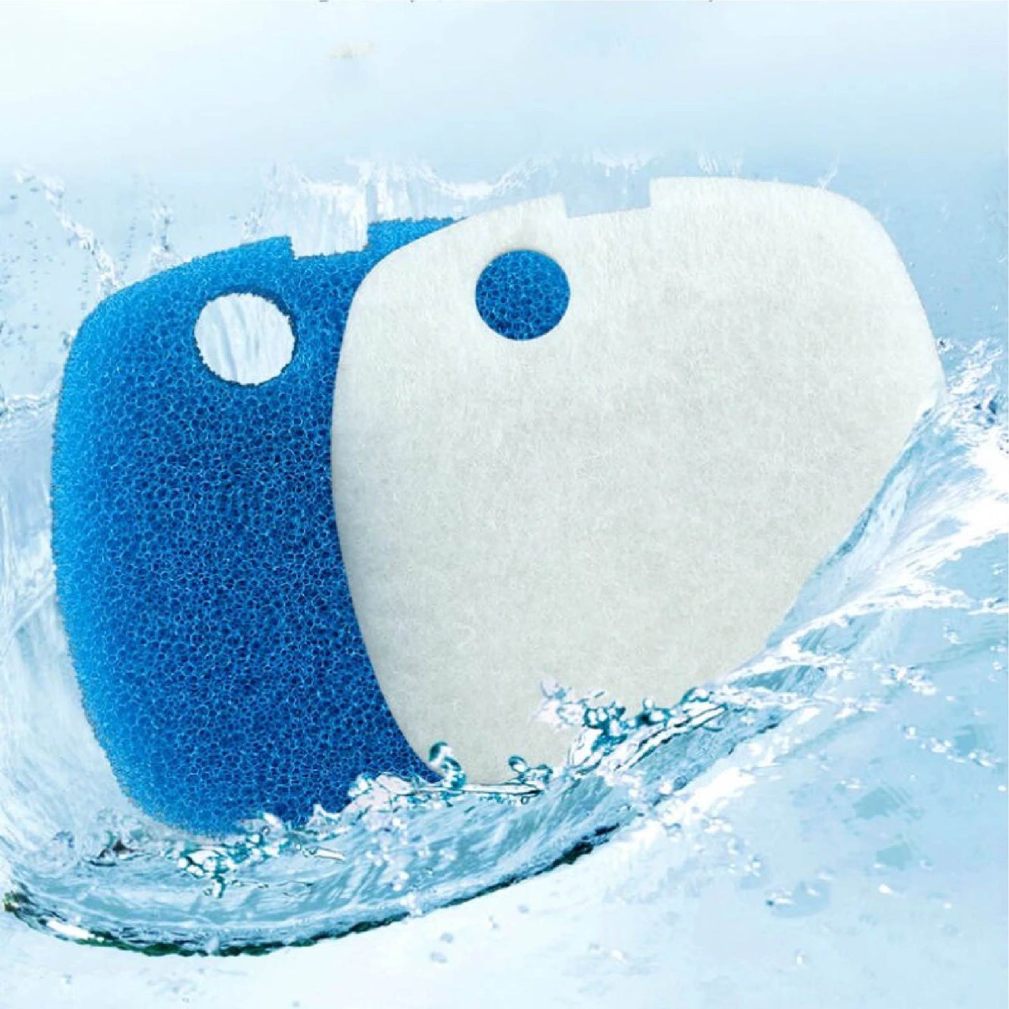 SUNSUN 4PCS genuine replacement sponges all brand model HW-304A/B,704A/B,3000