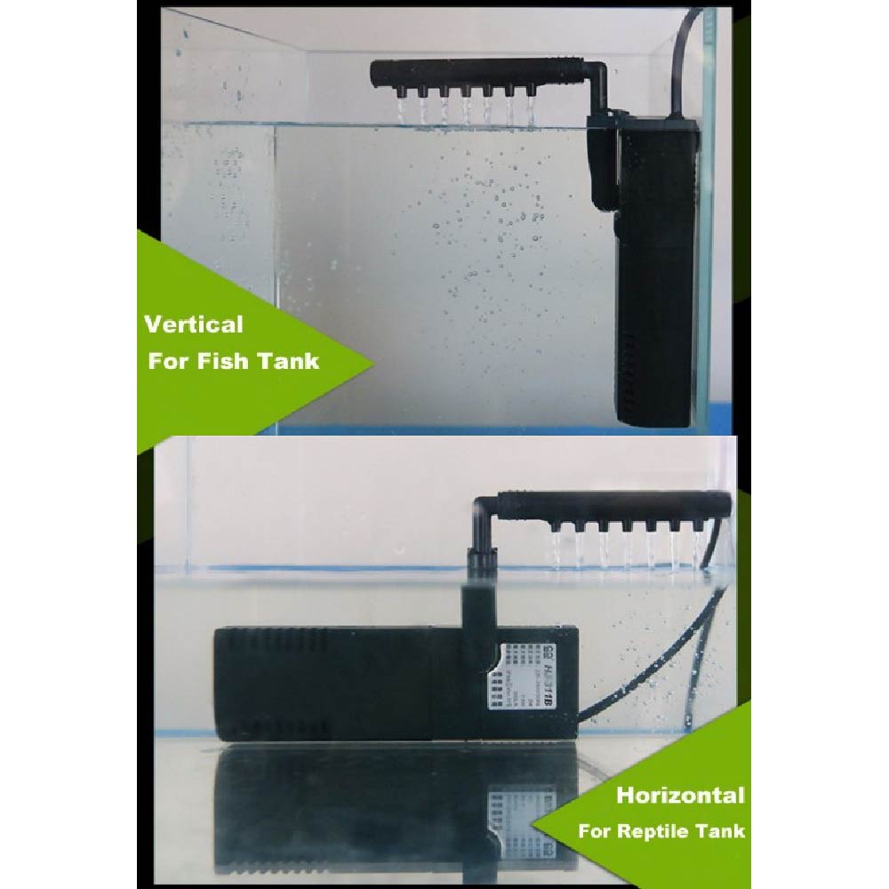 SUNSUN HJ nano internal filter submersible pump fish turtle aquarium spray bar