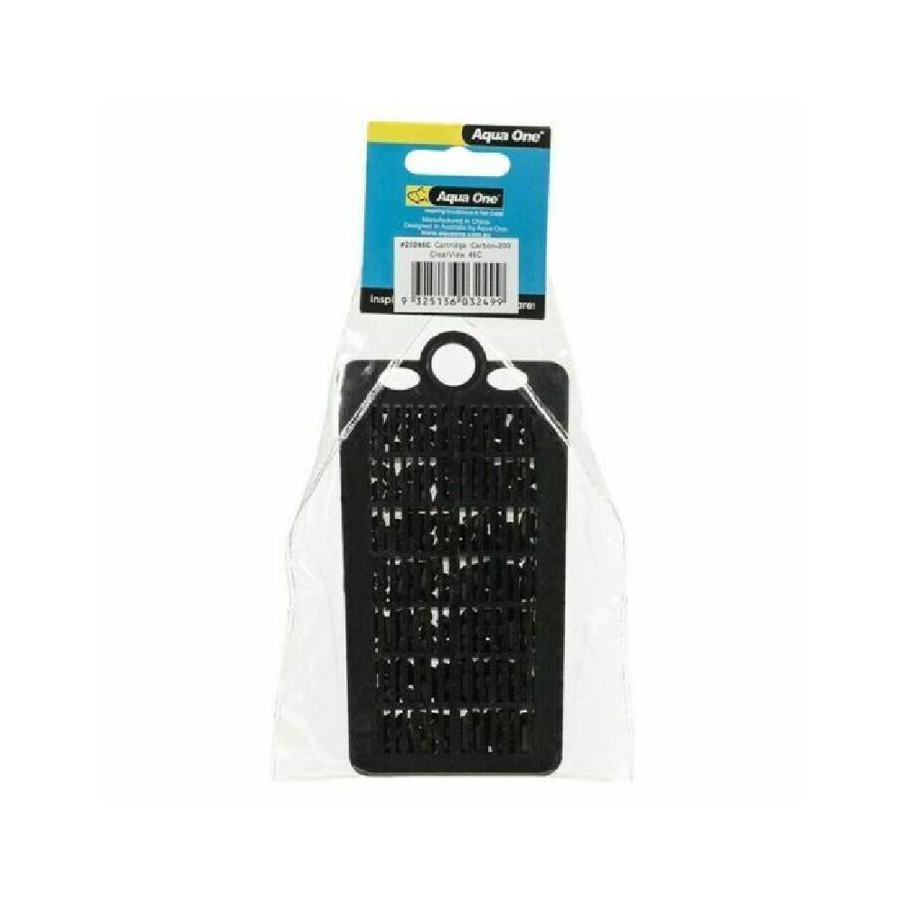 Aqua One 46C 25046C Clearview 200 Hang On Filter Media Carbon Cartridge