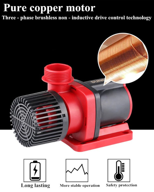 SUNSUN JDP Quiet Submersible 5-Speed Adjustable Water Pump with Controller