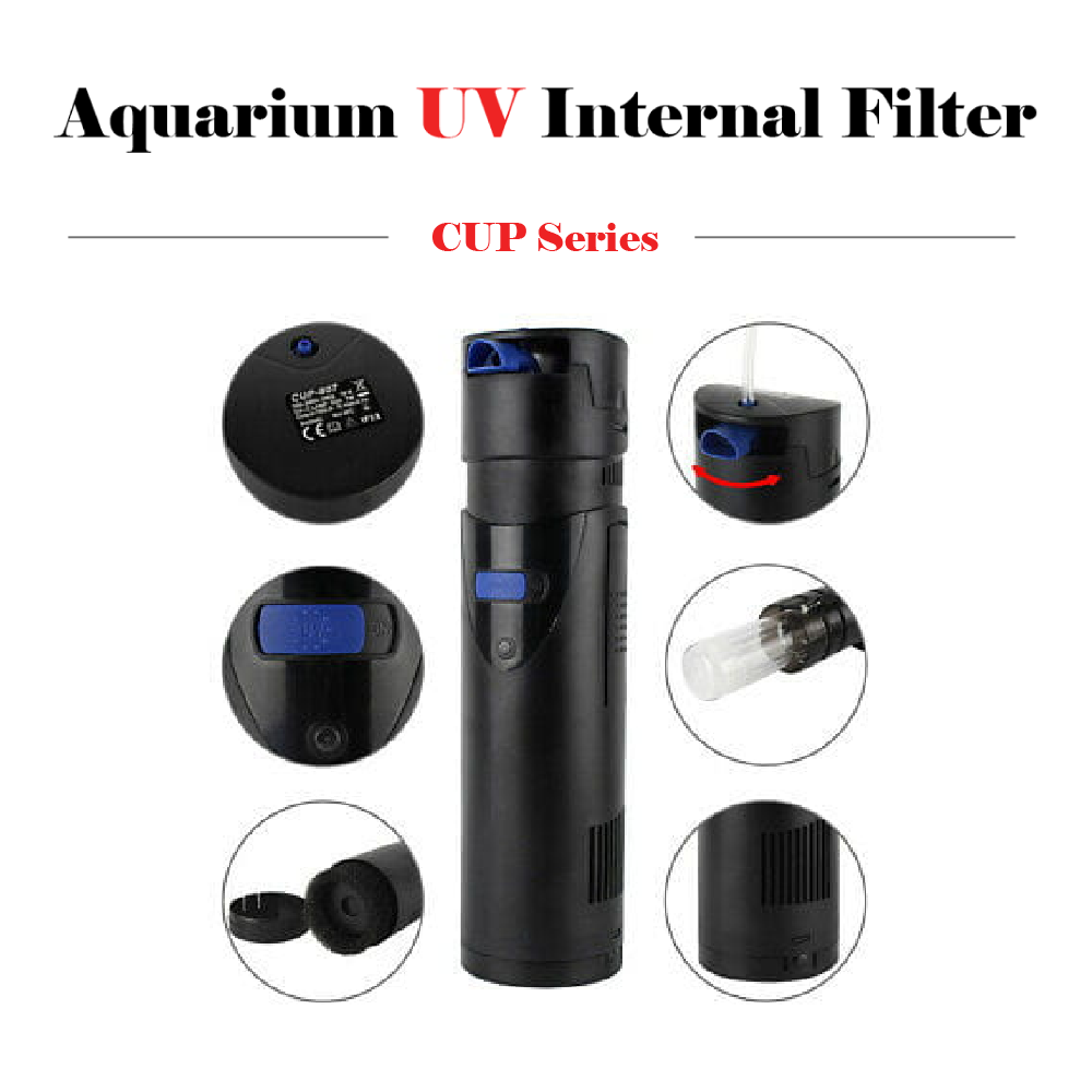 SUNSUN CUP Series Multifunction Ultraviolet Germicidal Lamp and Internal Filter