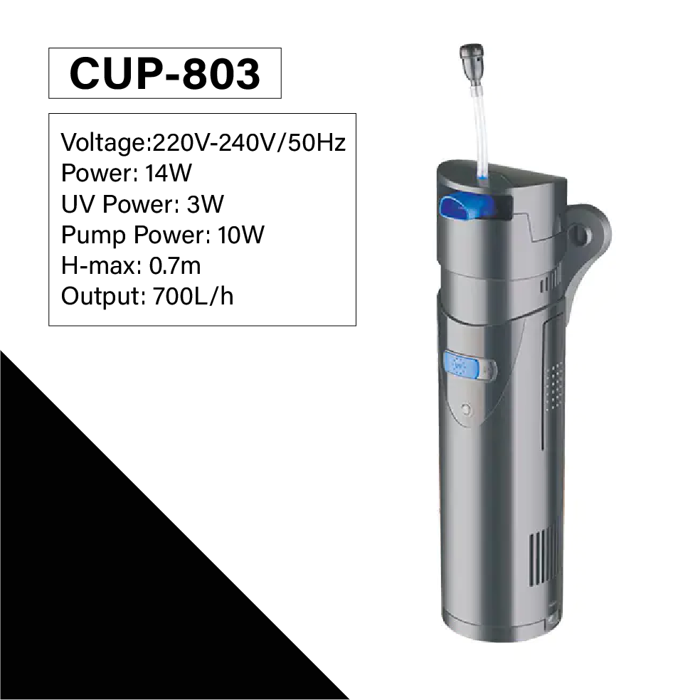 SUNSUN CUP Series Multifunction Ultraviolet Germicidal Lamp and Internal Filter