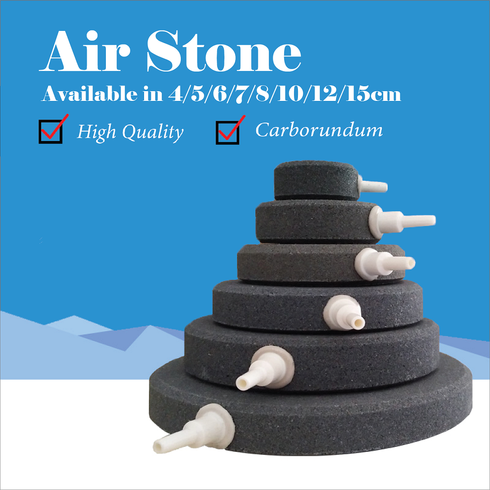 Carded Disk Air Stones for Aquarium Fish Tank Pond Pump Aeration Bubbles