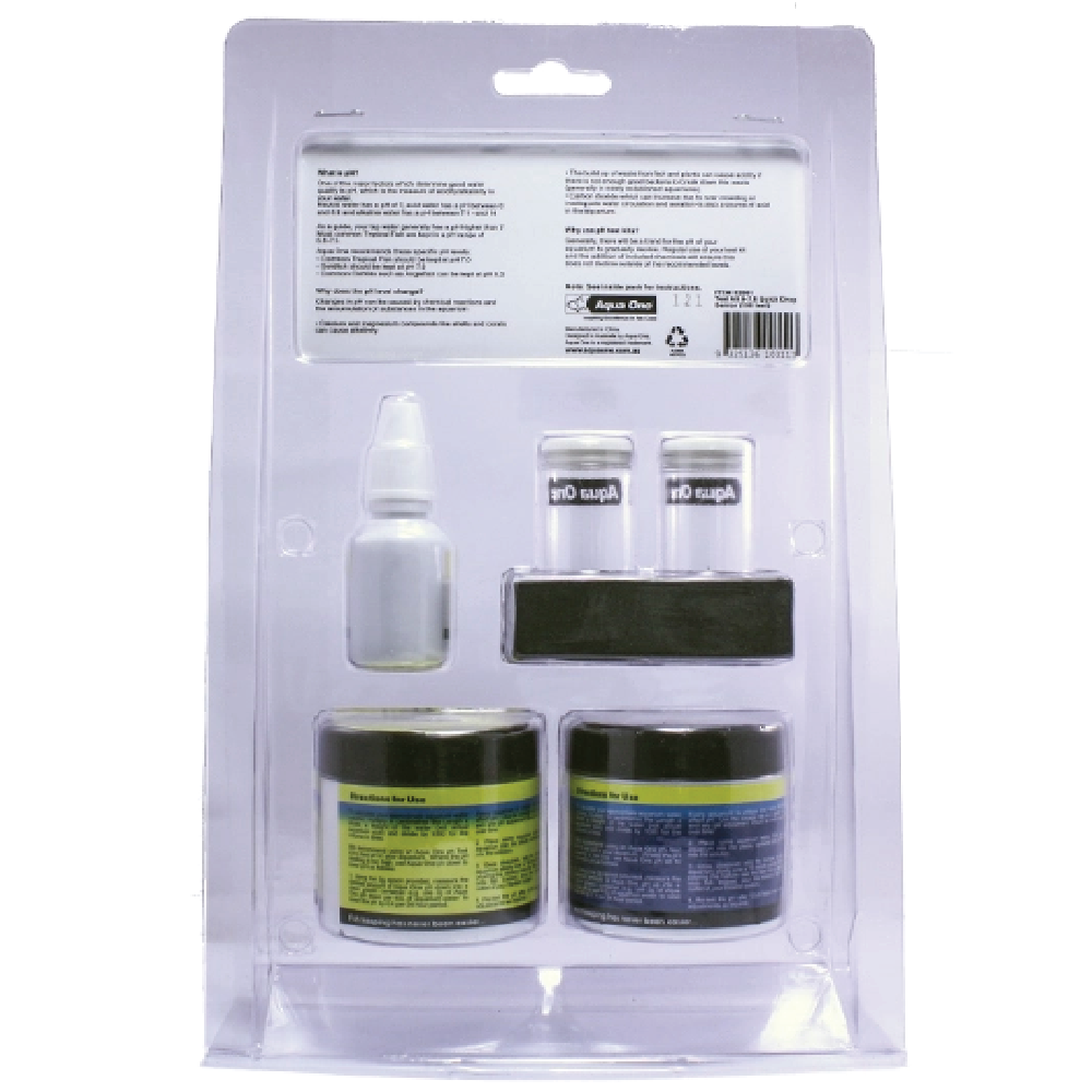 Aqua One 92001 Quick Drop Senior pH Test Kit Freshwater 6 To 7.8 – 100 Tests
