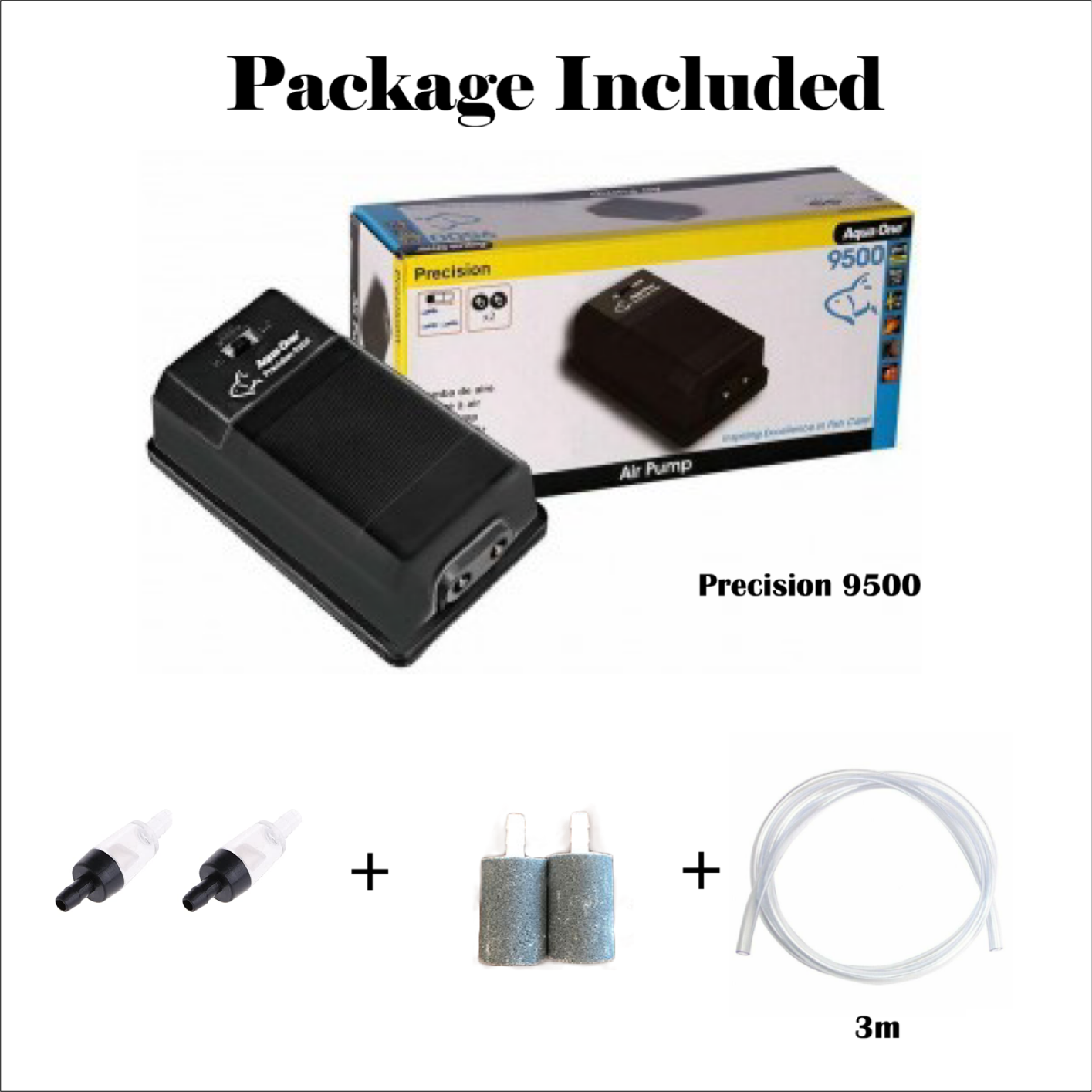 Aqua One Precision Air Pump 1500, 2500, 7500, 9500, 12000