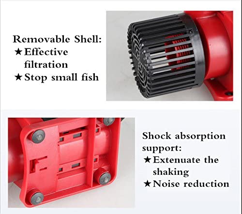 SUNSUN JDP Quiet Submersible 5-Speed Adjustable Water Pump with Controller