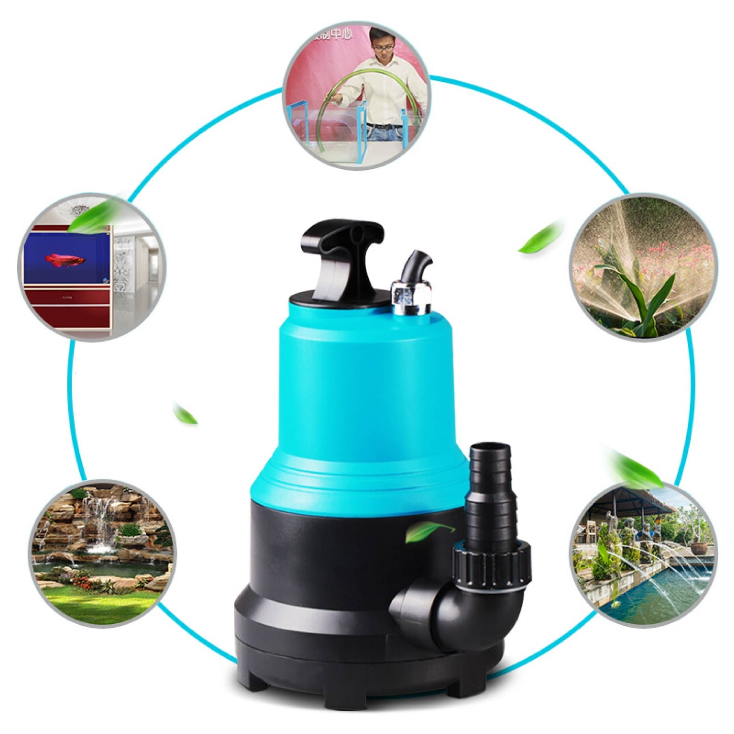 SUNSUN (Grech) CBL Brand New Submersible 6500L/H - 15000L/H pond water pump