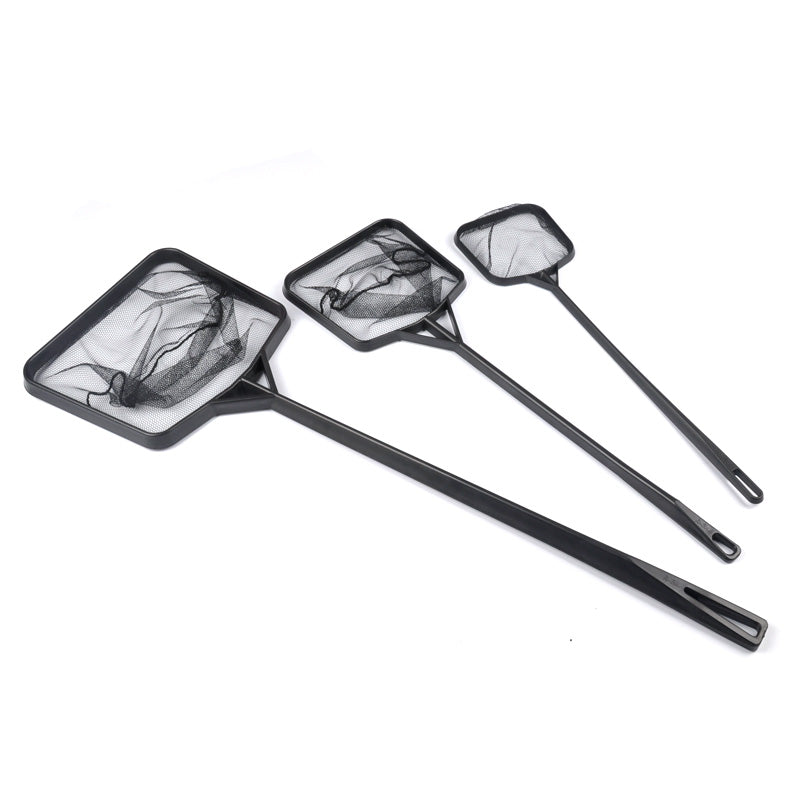 SUNSUN 4pcs fish nets square with long handle aquarium fish tank