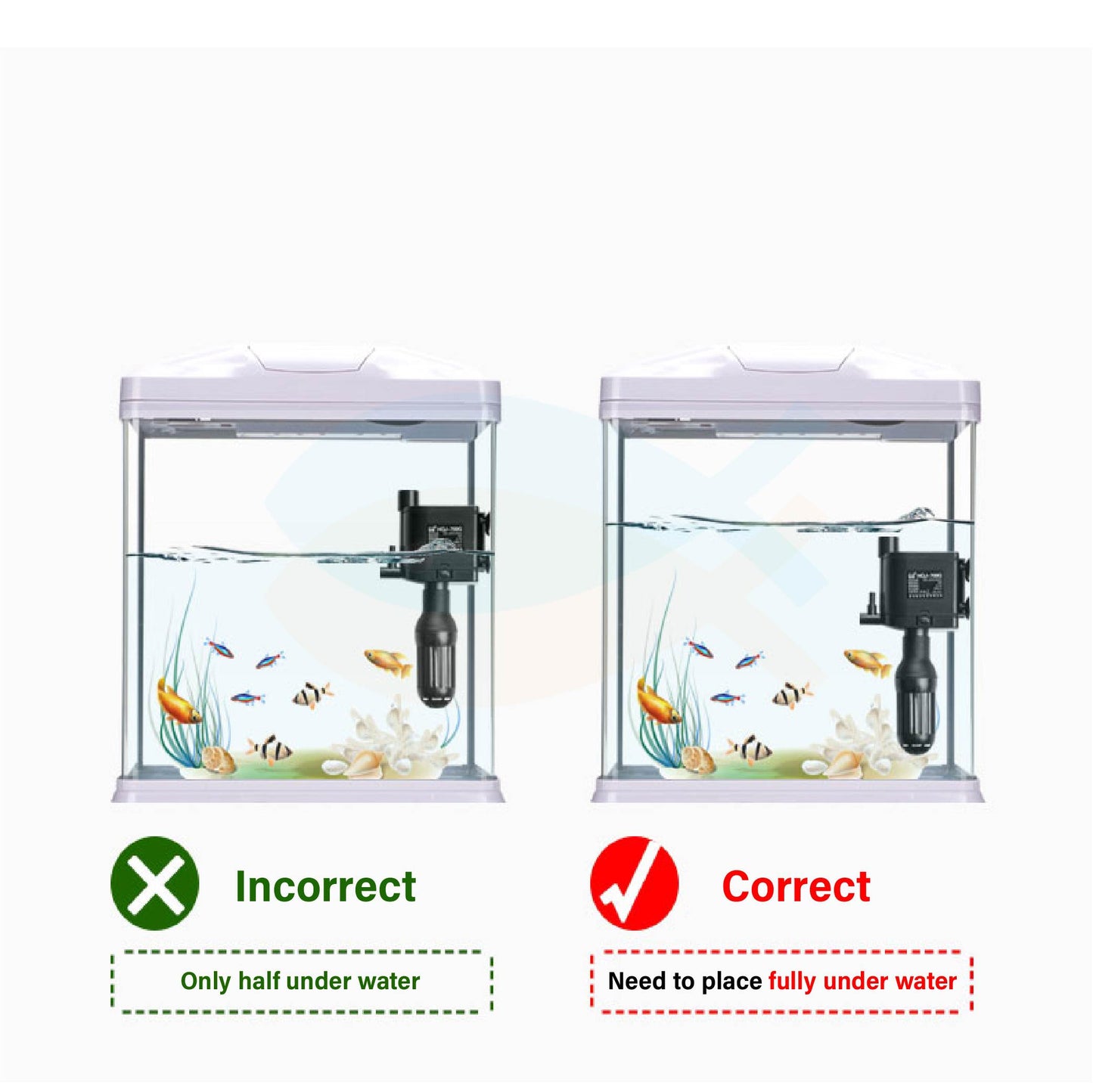 SUNSUN HQJ Multi-Function Submersible Pump Aquarium Water Pump Powerhead