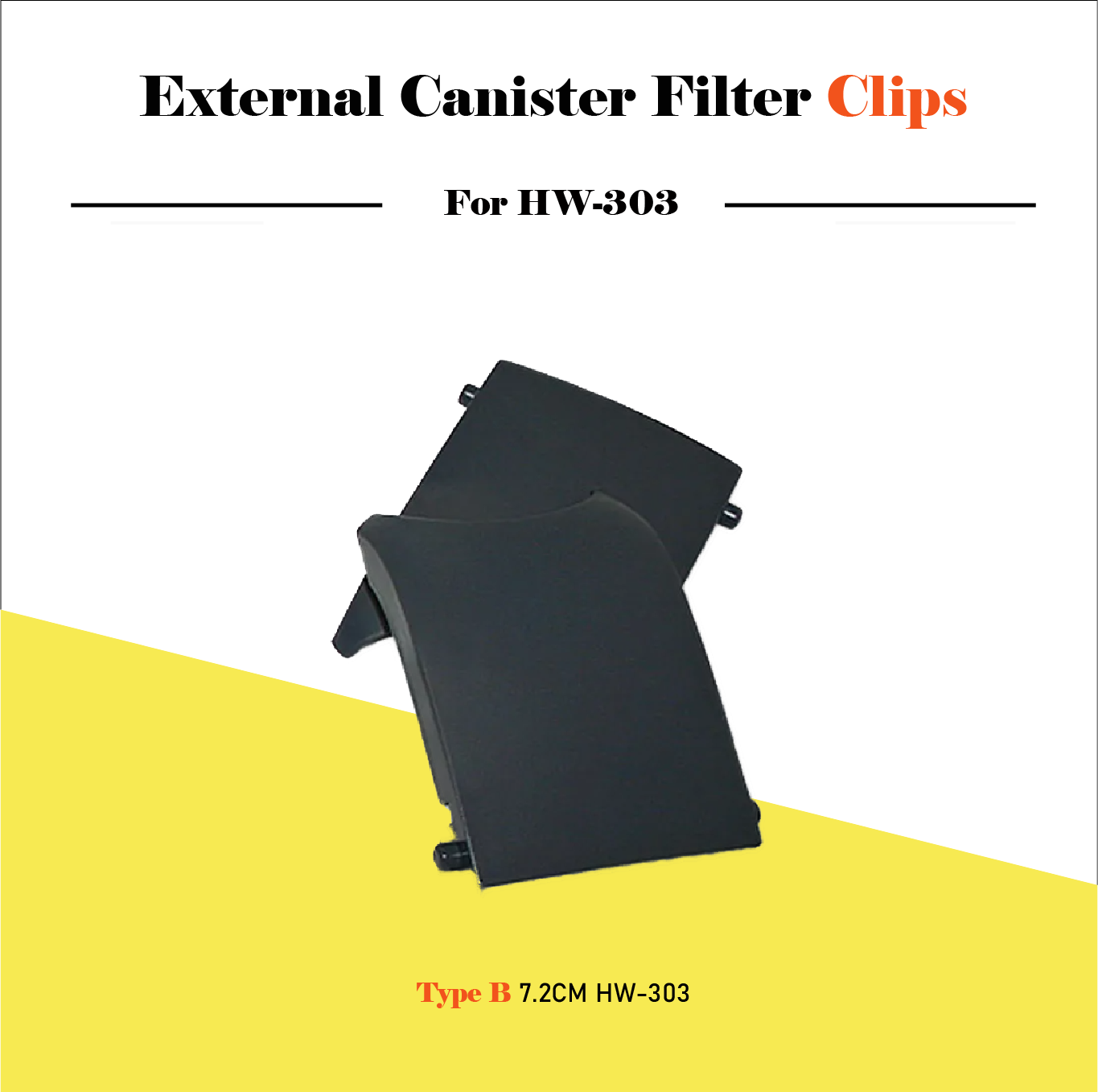 SUNSUN Genuine external canister filter clips HW-302, HW-303/303B, HW-304/304B