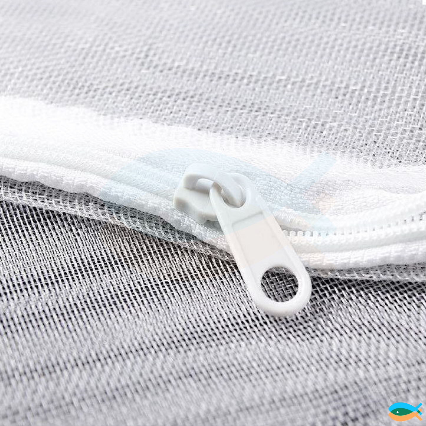 5Pcs Aquarium Nylon Mesh Fish Tank Pond Filter Media Zip Net Bag