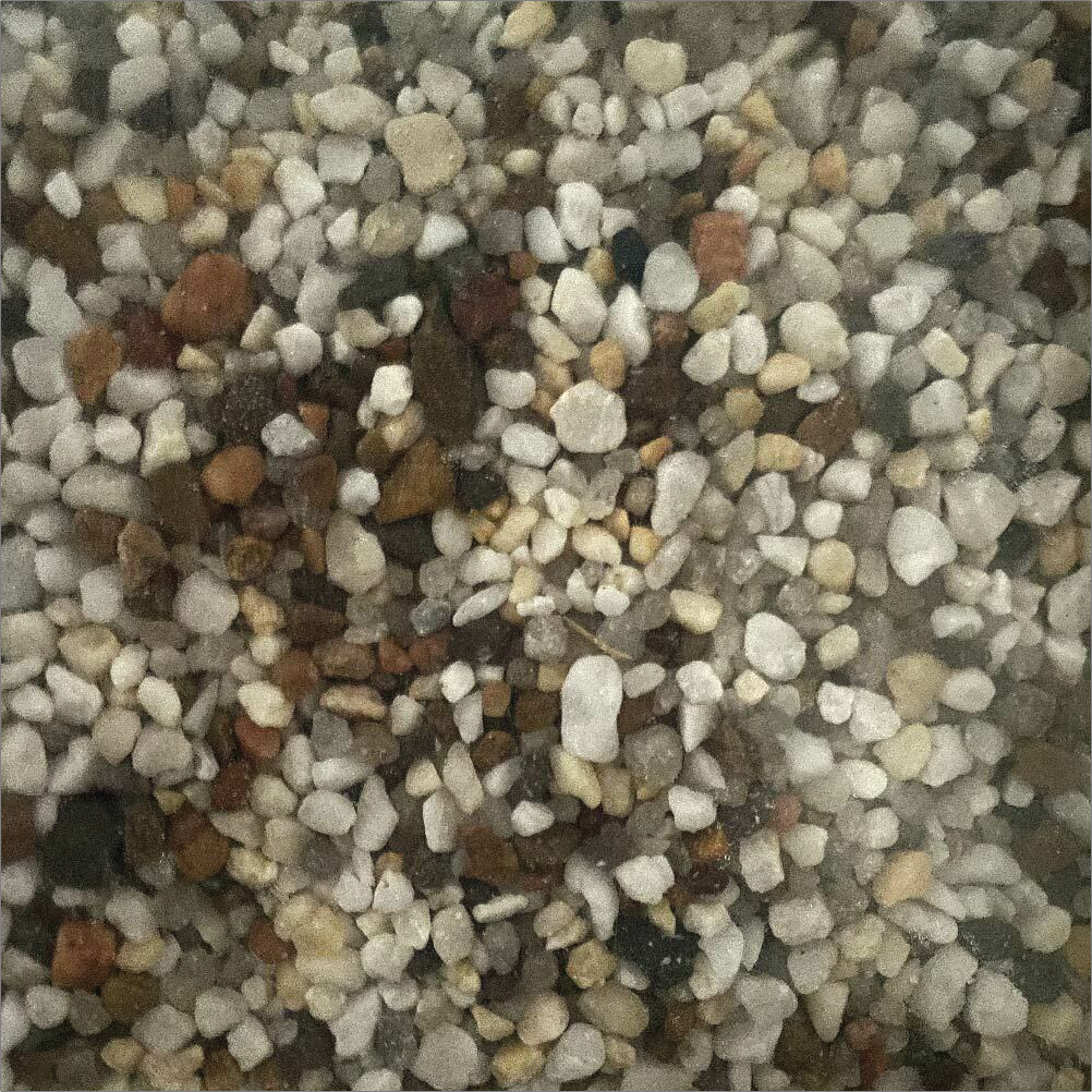 Aqua One 500g-4.8kg Natural Multi-Brown Aquarium River Gravel Pebbles 4-6mm
