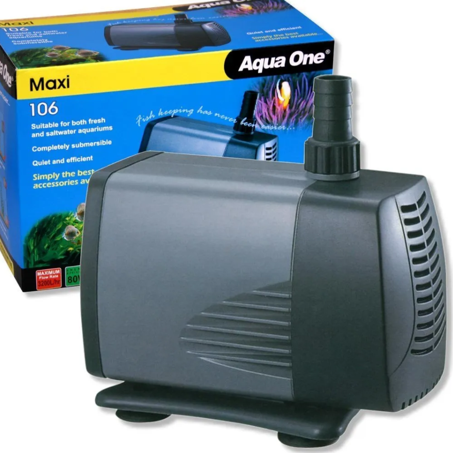 Aqua One Maxi 101/102/103/104/105/106 Powerhead Hydroponics Water Pumps
