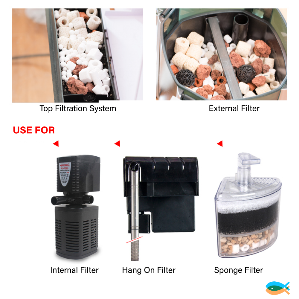 Brand New Filters Media Yellow Biological Ring Fish Tank Pond