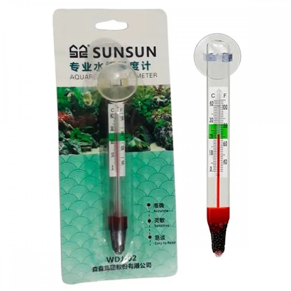 Bulk sale -12pcs WDJ-02 Glass Fish Tank Thermometers