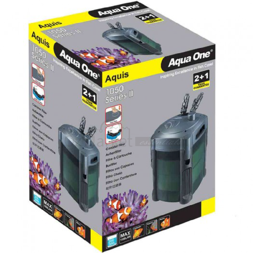 Aqua One 94103 Aquis 1050 Series Ii Canister Filter 1250L/h External Filter| OzMarket Essentials | Pet Supplies