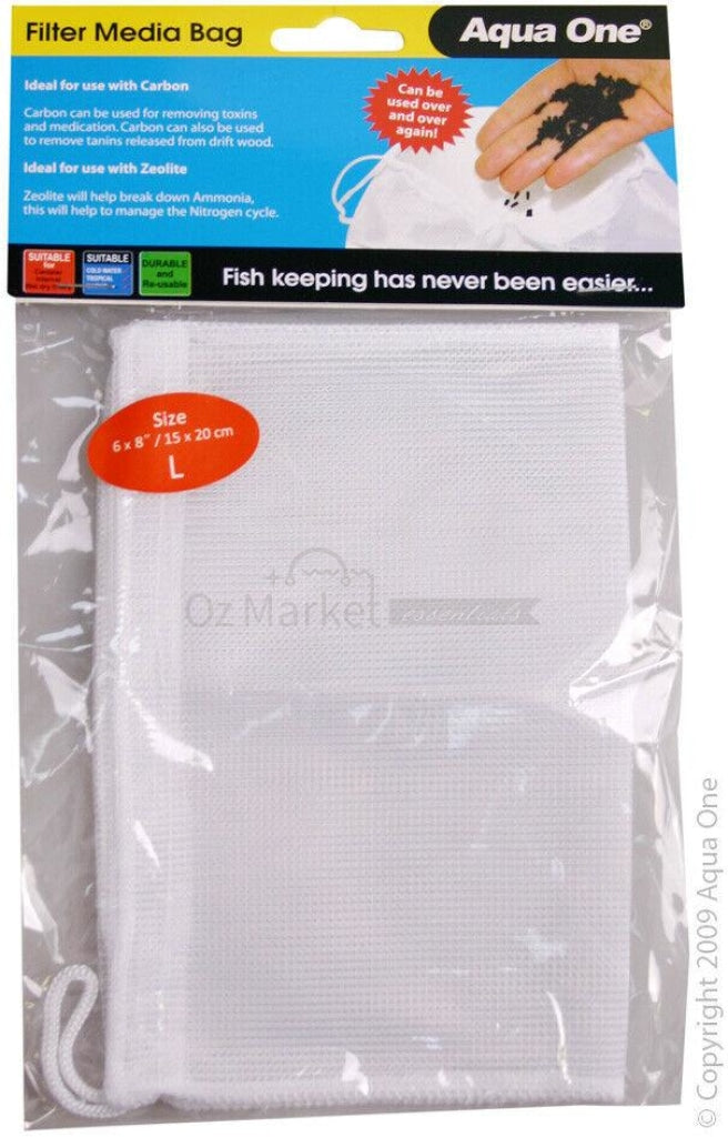 Aqua One Charcoal Fish Tank Pond Activated Chemicarb Carbon Filter Media & Accessories | OzMarket Essentials | Pet Supplies