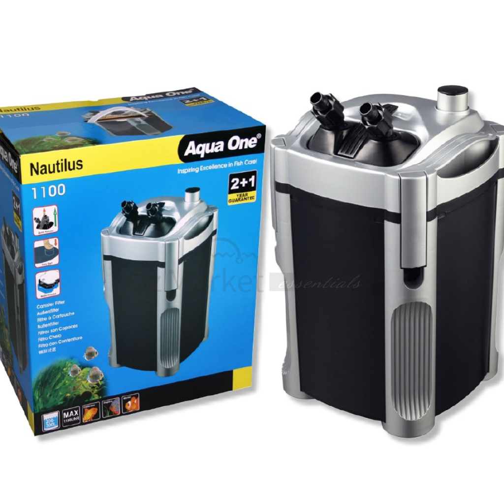 Aqua One Nautilus 1100L/h Canister Filter 94113 External Filter