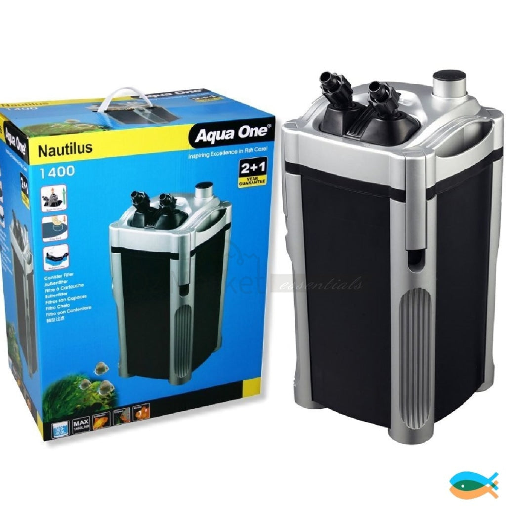 Aqua One Nautilus 1400L/h Canister Filter 94114 External Filter