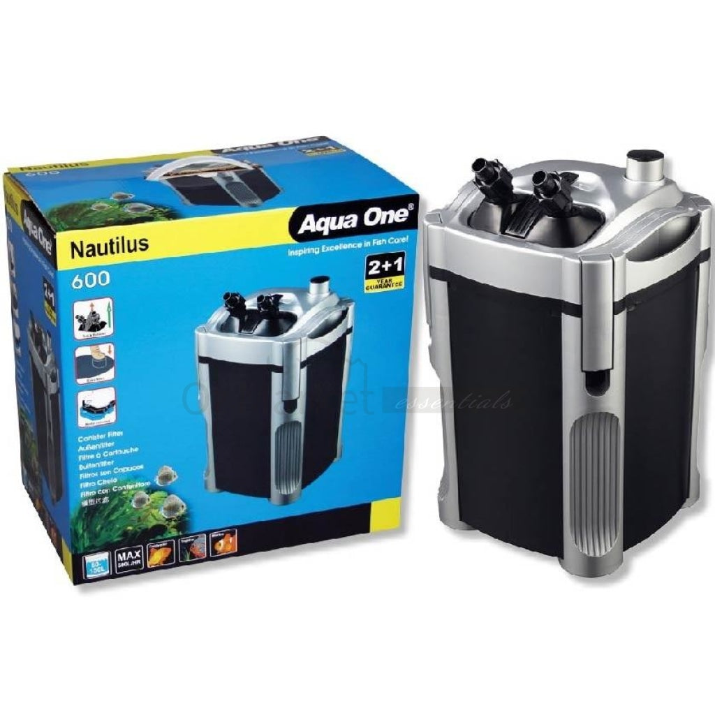 Aqua One Nautilus 600L/h Canister Filter 94111 External Filter