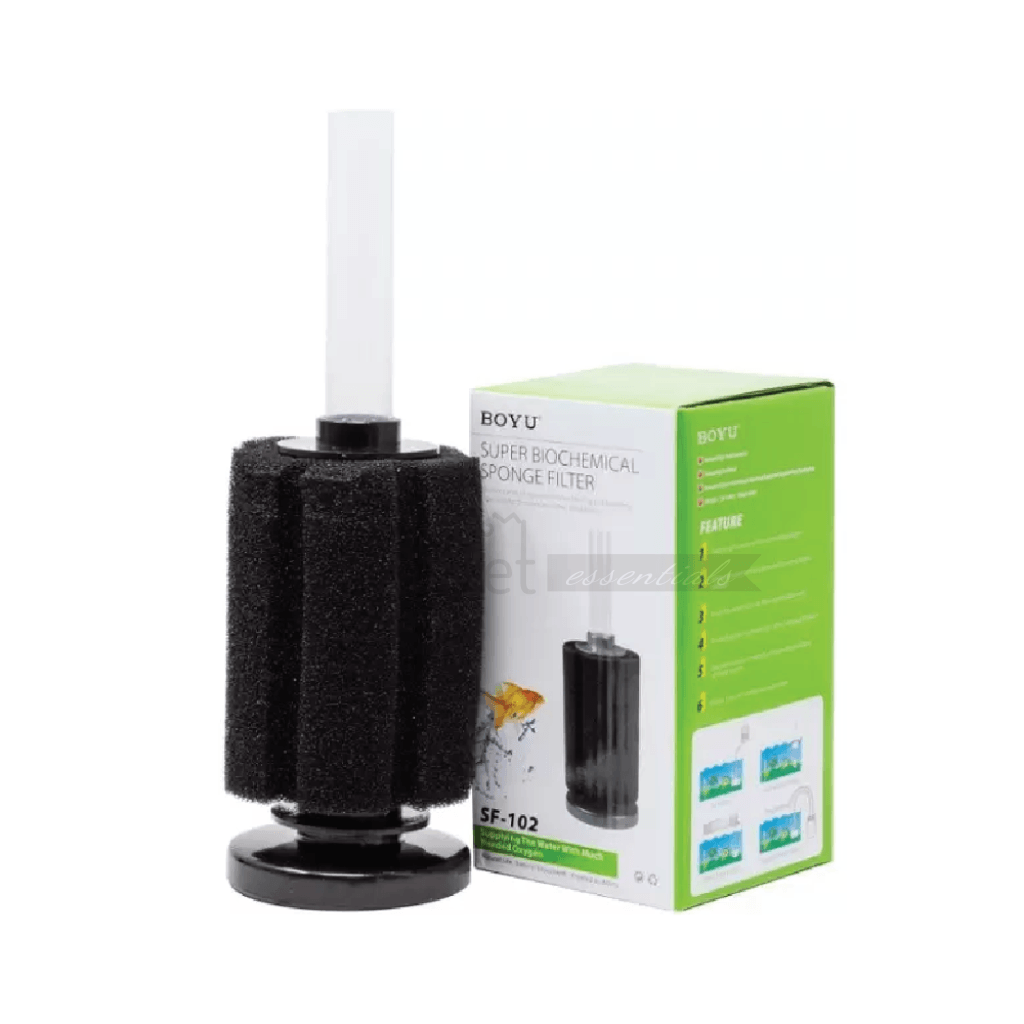 Boyu Super Biochemical Sponge Filter Sf-100 / Sf-101/ Sf-102 Sf-103 Sf-104 7X23Cm Internal Filter