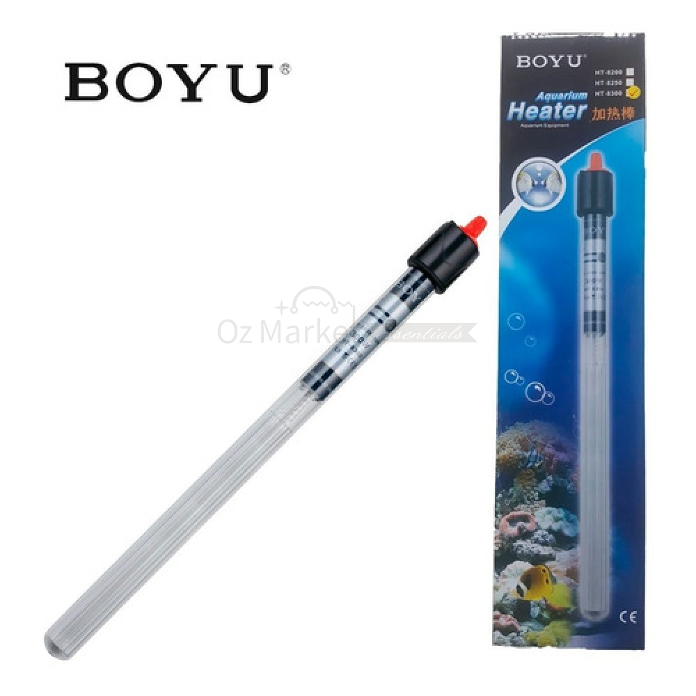 Boyu Submersible Fish Tank Glass Heater 25W 50W 75W 100W 150W 200W 250W 300W Heaters & Chillers