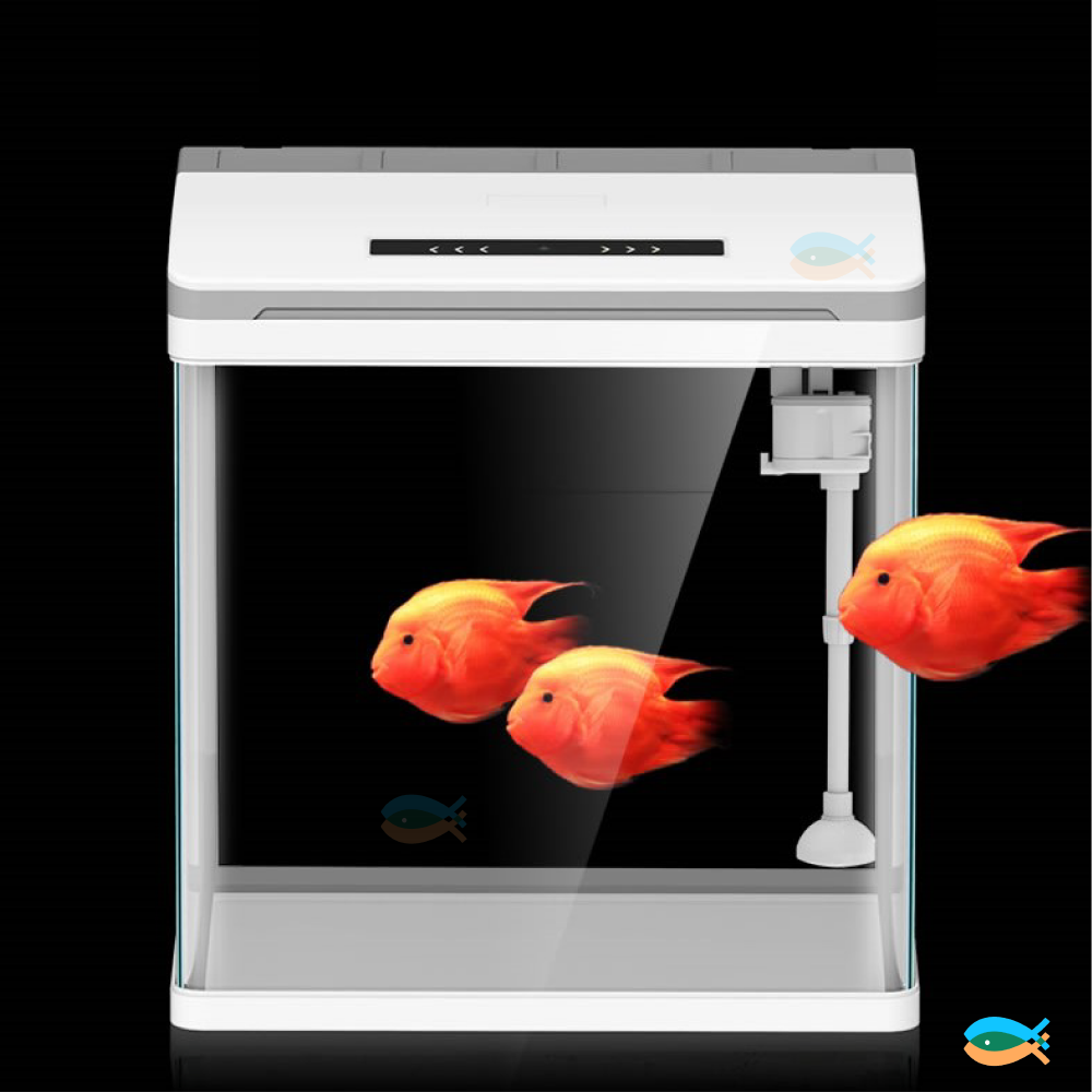 SUNSUN 28L HRX-380 aquarium fish tank with LED light and filtration system