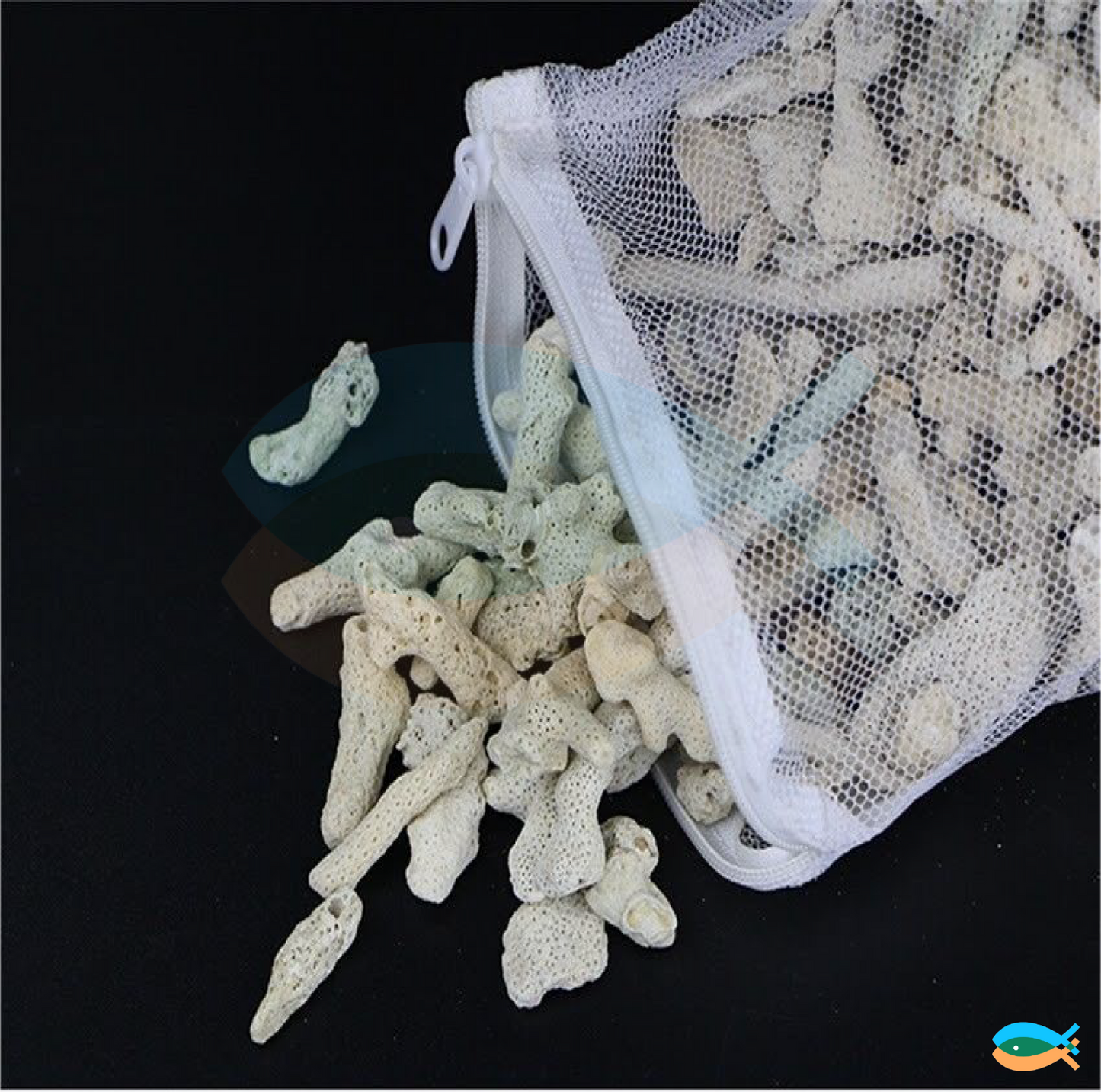 5Pcs Aquarium Nylon Mesh Fish Tank Pond Filter Media Zip Net Bag