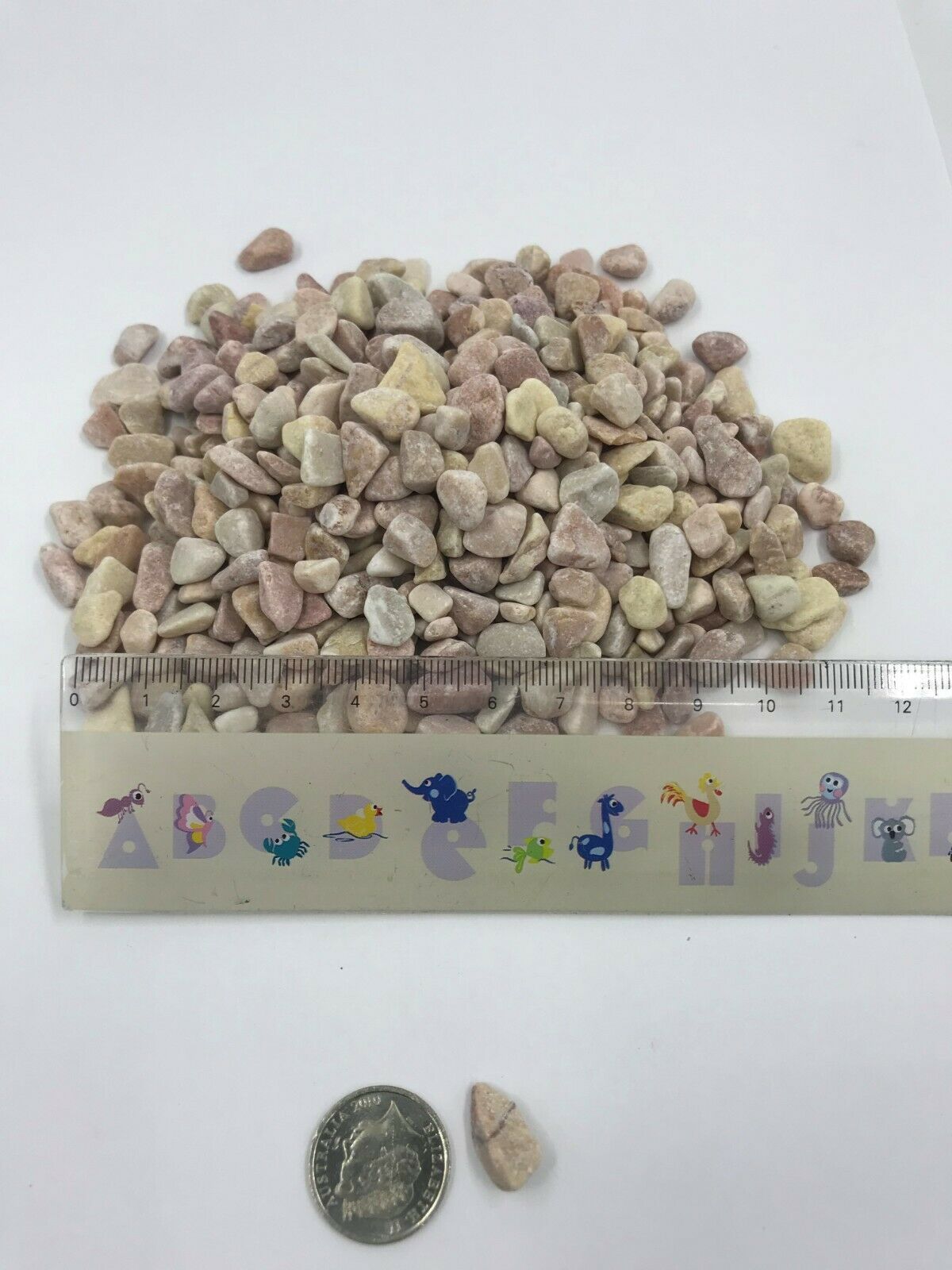 500g-4.8kg Pink Natural aquarium fish tank river gravel pebbles 6-10mm
