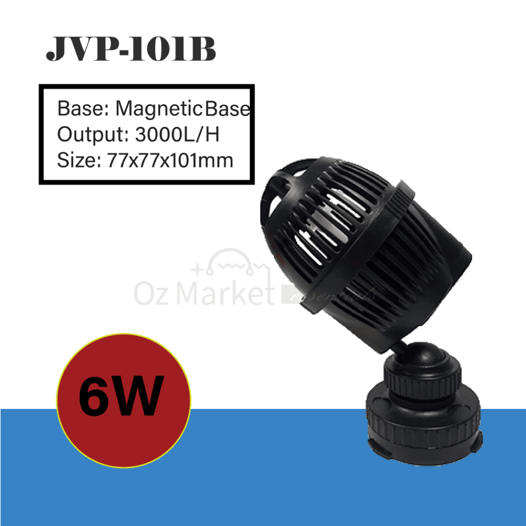 Sunsun 3000L/h Wave Maker Jvp-101A (With Suction Cap) Jvp-101B Magnetic Base) Base