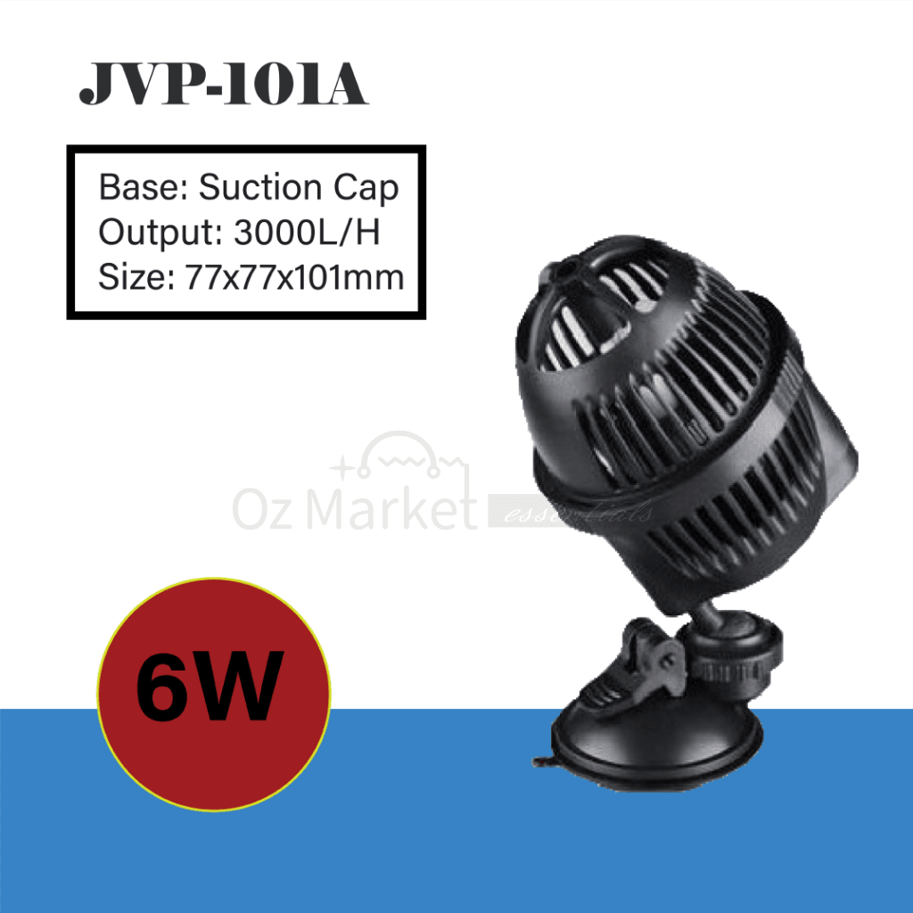 Sunsun 3000L/h Wave Maker Jvp-101A (With Suction Cap) Jvp-101B Magnetic Base) Cap